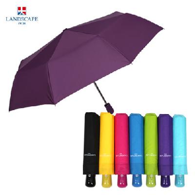 우산 랜드스케이프3단전자동솔리드(방풍)