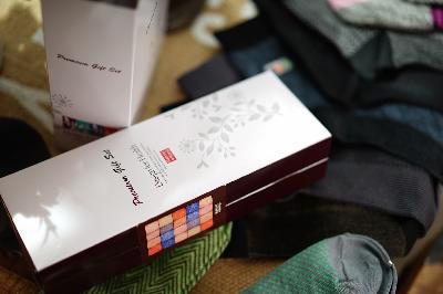 햇살한지스포츠등산양말 세트 2호 (한지양말2족)