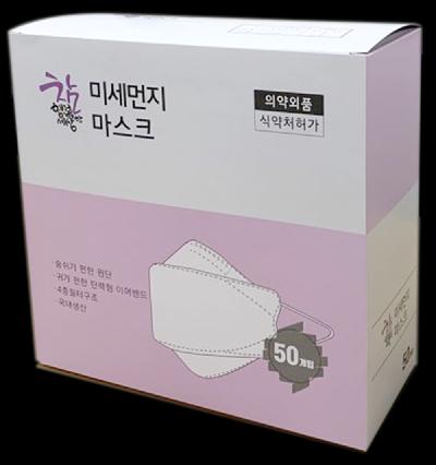 참행복한세상 미세먼지 방역 마스크(KF94) - 대형/흰색 이미지 2