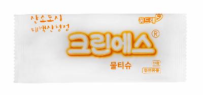크린에스 물티슈 (1박스=600개입)*2박스  식품접객용물티슈