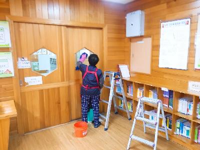 학교 대청소 이미지 1