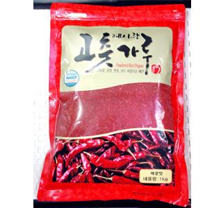 고춧가루 1kg(지퍼팩)HACCP인증