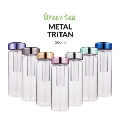 친환경 트라이탄 메탈그린티 보틀 500ml / 기념품 홍보물