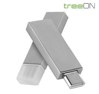 트리온 메탈 OTG C타입 USB메모리 / 기념품 홍보물