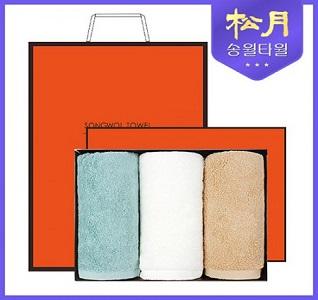 송월타올 호텔용 타이탄190g 3p타올세트 / 기념품 홍보물