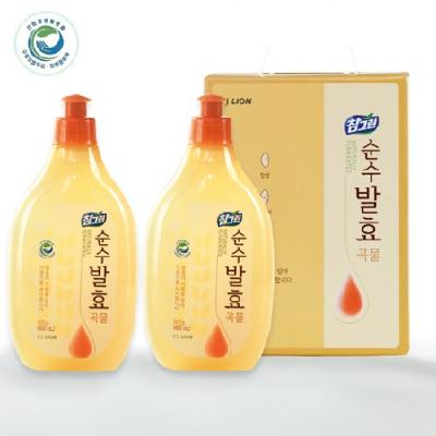 친환경 참그린 곡물 2종세트(용기) / 명절선물 설선물 기념품 홍보물 세제