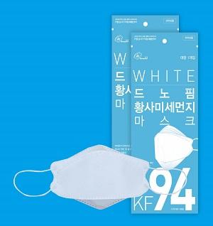 드노핌황사미세먼지마스크(KF94)(대형)(흰색)