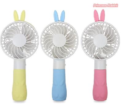 (판촉물) 스몰베어&프린세스 래빗 휴대용 핸디형 선풍기