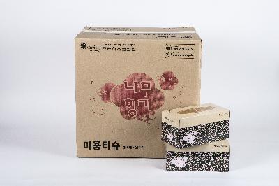 나무향기 미용티슈