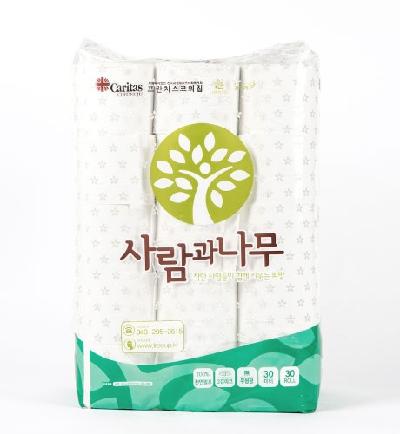 천연 두루마리 화장지 30M, 30롤 (대구판매시설)
