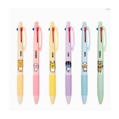 [카카오프렌즈] 3색 볼펜 0.7mm 11x145mm