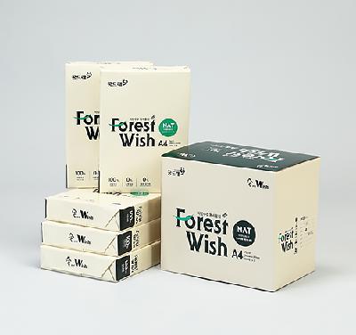 사탕수수 복사용지A4/75g/Forest Wish​