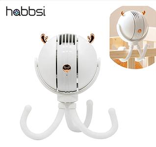 햅시 탁상용 휴대용 겸용 문어발 유모차 선풍기 YMFPOEM