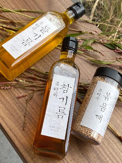 꽃바위 참기름 4호