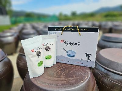 장수구운소금 선물세트 파우치500g*2개입