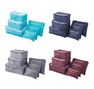 여행용 캐리어 파우치 6종 세트-기본수량100개