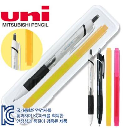 제트스트림+스타사각형광펜 세트