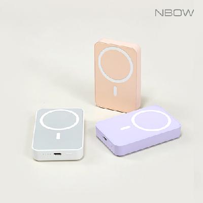 엔보우 맥세이프 무선충전 보조배터리 10000mAh M10 (판촉물 기념품 홍보물 인쇄)