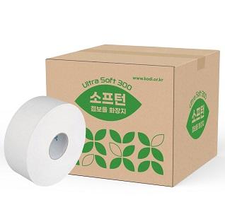소프턴 Ultra Soft 점보롤 화장지 300m