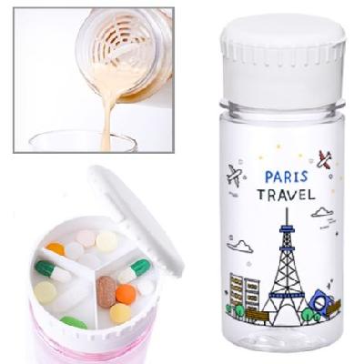 #(판촉물 기념품 홍보물 인쇄)(H-143) 트라이탄 알약 쉐이커 오보틀 350ml / 500 ml / 700ml /냉온가능 / 선식.쉐이커 가능