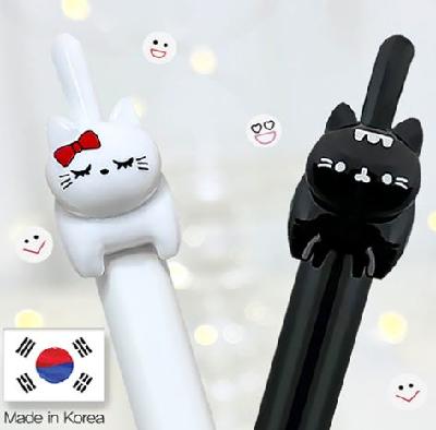 #왓냥 니들 볼펜 (독일잉크 / 초초저점도) (판촉물 기념품 홍보물 인쇄)