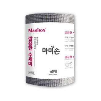 수세미 마미손 깔끔한수세미 60매