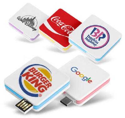 # ALIO 스핀 스퀘어 USB OTG 메모리(판촉물 기념품 홍보물 인쇄)