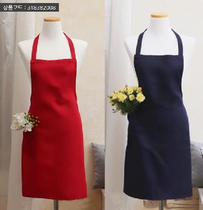 카페 바리스타 서빙 목걸이형 앞치마(판촉물 기념품 홍보물 인쇄)
