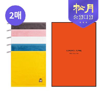 송월 스누피 피너츠 핸드타월34 2P 세트 (판촉물 기념품 홍보물 수건 인쇄)