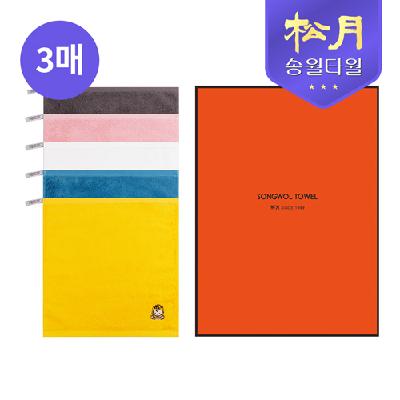 송월 스누피 피너츠 핸드타월34 3P 세트 (판촉물 기념품 홍보물 수건 인쇄)