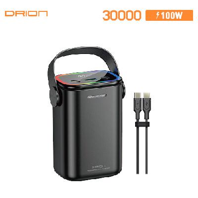 드리온 초고속 PD 100W 랜턴 보조배터리 30000mAh (판촉물 기념품 홍보물 인쇄)