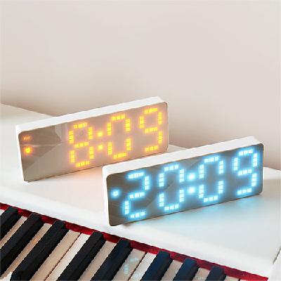 컬러 LED 미러시계(GH8017) (판촉물 기념품 홍보물 인쇄)