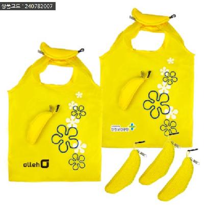 바나나 장바구니(판촉물 기념품 홍보물 인쇄)
