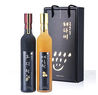 [명절 할인]해다미 프리미엄 발효원액 2종세트(오디+매실)