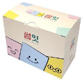 접착식메모지대용량50/하늘,1케이스=20개/섬들