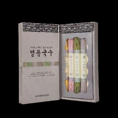 답례품 오색 명품국수 550G