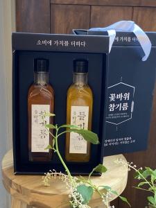 꽃바위 참기름 들기름 3호