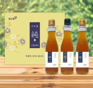 미추홀純(순) 참기름 선물세트 참들참(300ml)