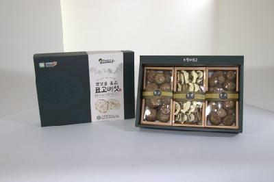 명절 선물세트 건표고버섯 믹스 동고2개(110g) 슬라이스 (110g) 1개)