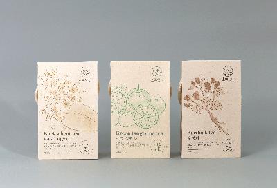 메밀차, 청귤차, 우엉차 세트