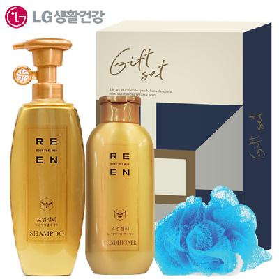 선물세트 설날 추석 명절 LG생활건강 리엔 로열젤리 400ml+샴푸 200ml