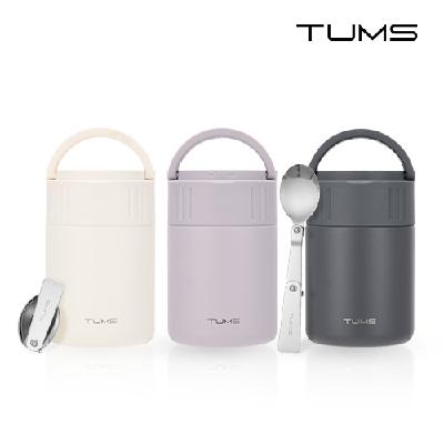 도시락 보온 보냉 395ml+접이식 숟가락 세트 