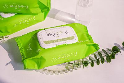 하얀손수건 베이직 물티슈(100매)