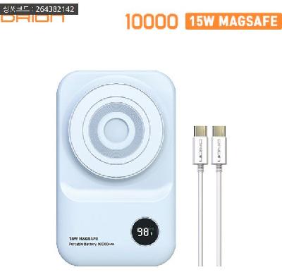 드리온 15W 고속맥세이프거치보조배터리 10000mAh(판촉물 기념품 인쇄) 