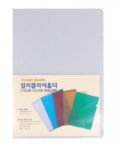 L홀더(투명) 1속=10매/우리누리