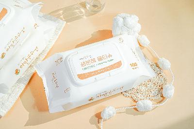 하얀손수건 생분해 물티슈(100매)