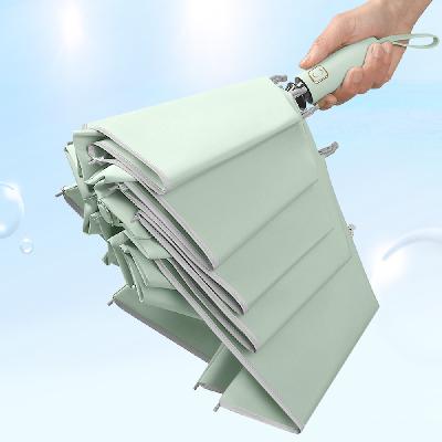 초소형 거꾸로 3단 자동 암막우산