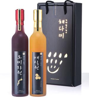 [명절 할인]프리미엄 발효원액 2종세트(오미자+매실)