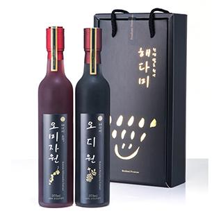 [명절 할인]해다미 프리미엄 발효원액 2종세트(오미자+오디)