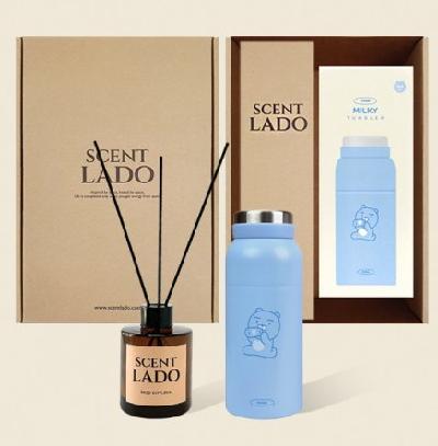 센트라도 디퓨저 150ml+카카오 밀키스텐텀블러 세트